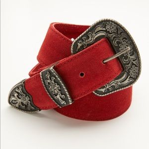 Free People Black Rock Western Belt